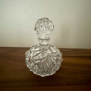 TIFFANY & Co Crystal Perfume atomizer.